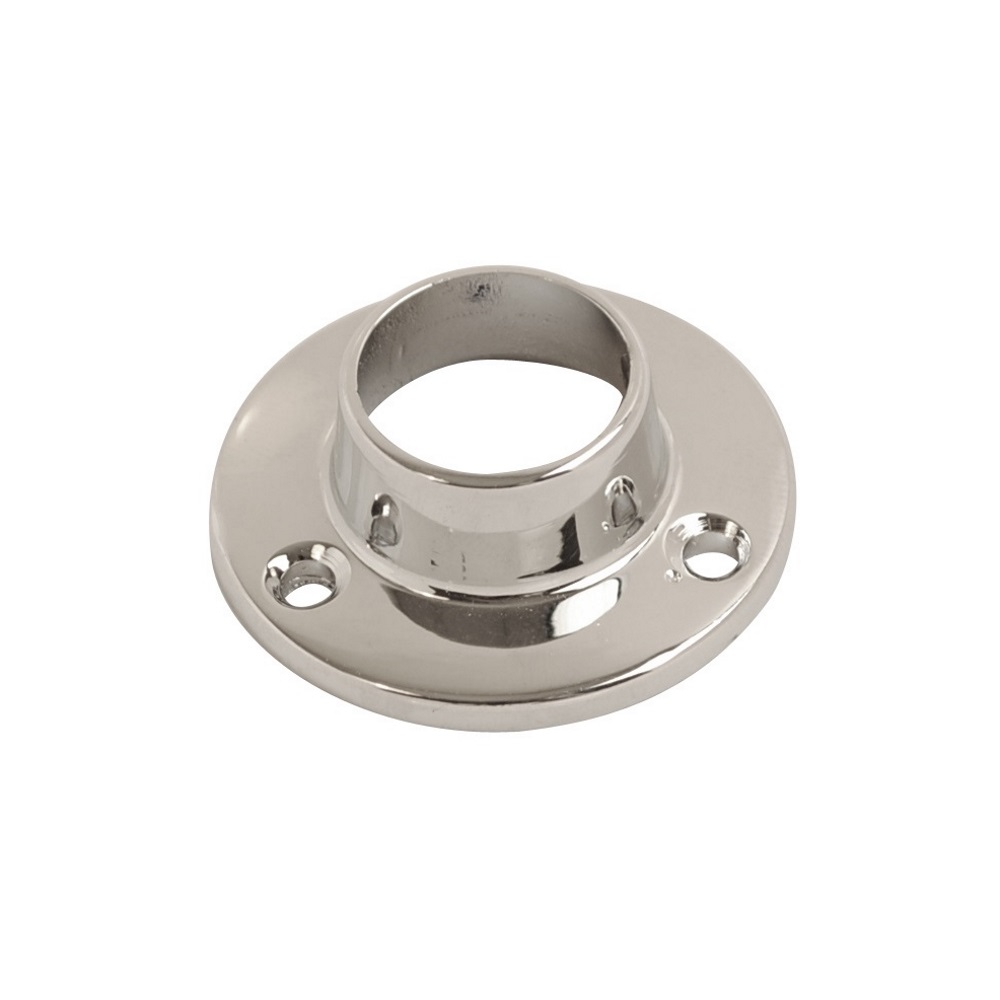 Wardrobe Rail Socket CP (Retail Pack of 2)