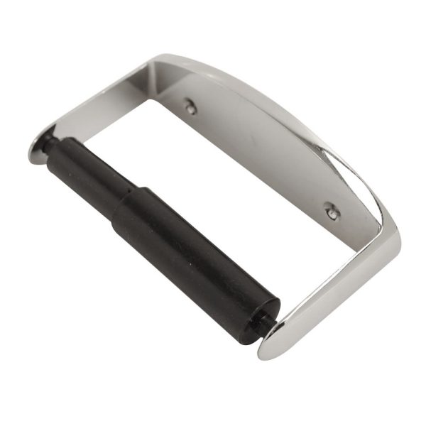 Toilet Roll Holder Heavy Chrome