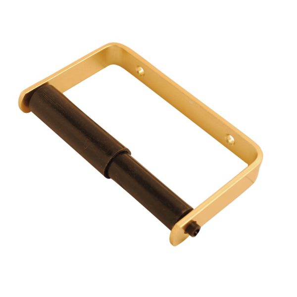 Toilet Roll Holder Gold Anodised