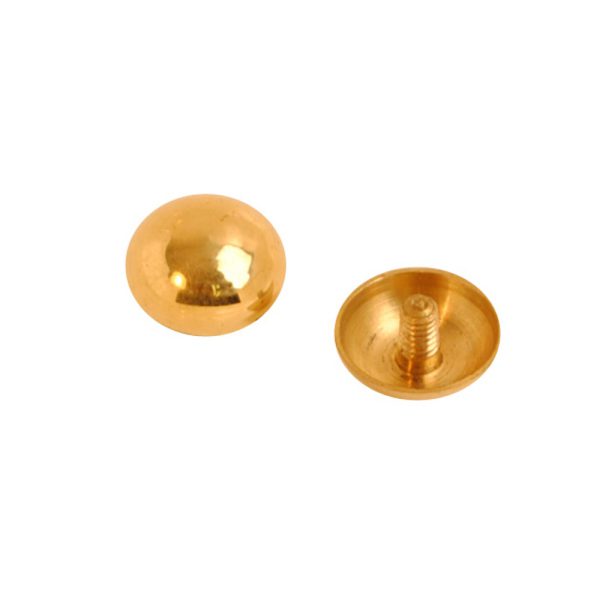 Mirror Dome Only Polished Brass