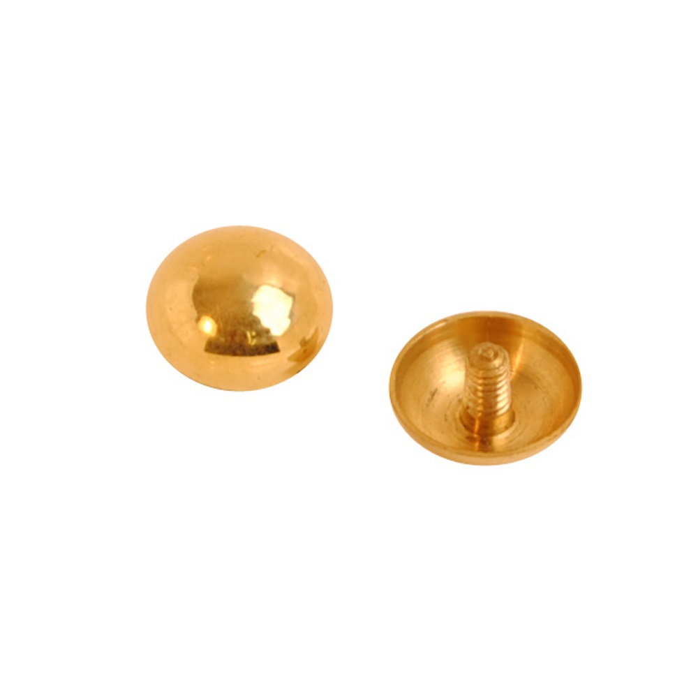 Mirror Dome Only Polished Brass