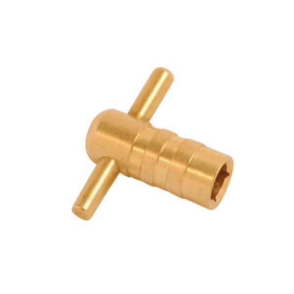 Radiator Key Bar Head Polished Brass