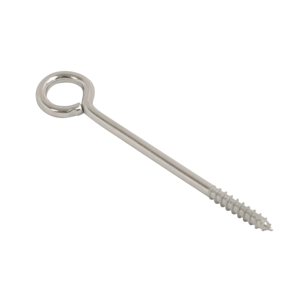 Steel Vine Eye BZP 75x4.4mm (Jumbo Pack of 50)
