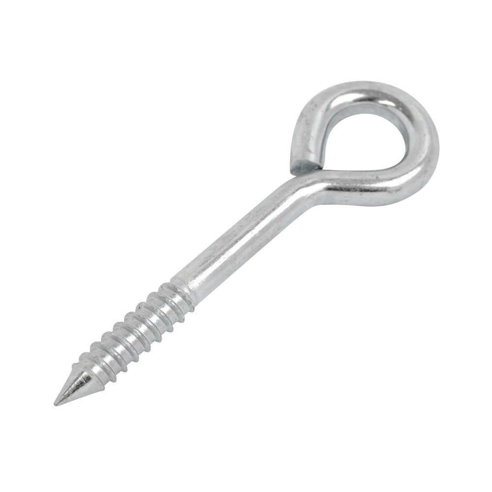 Steel Vine Eye Heavy Duty BZP 100x7.2mm