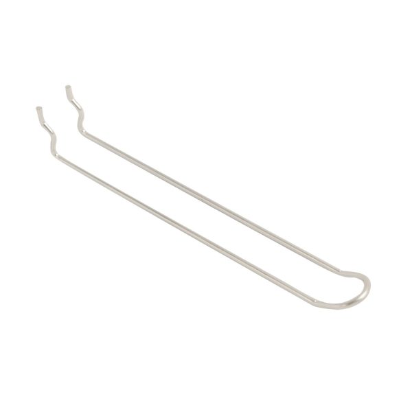 Pegboard Hook Looped BZP