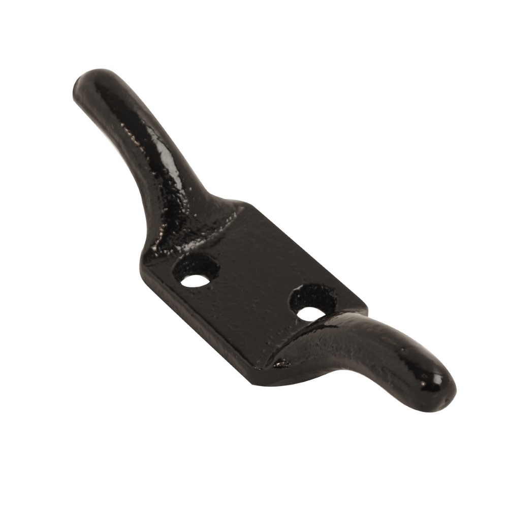 Cleat Hook Black 100mm