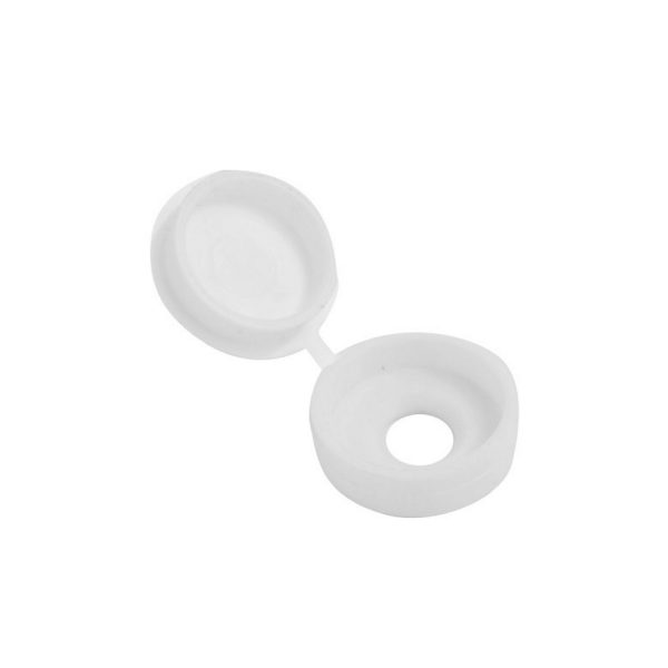 Large Screw Cup and Cover White (Retail Pack of 20)