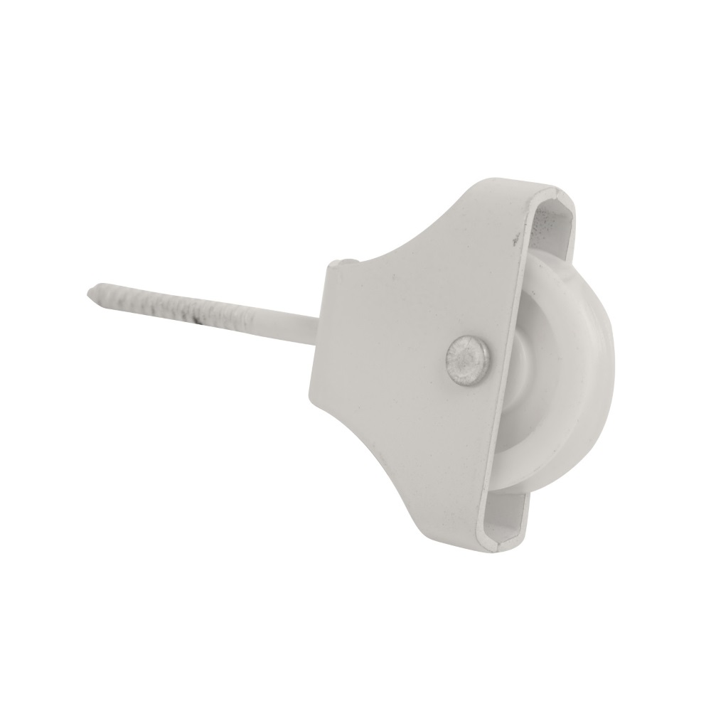 Single Pulley White 44mm (Retail Pack of 1)
