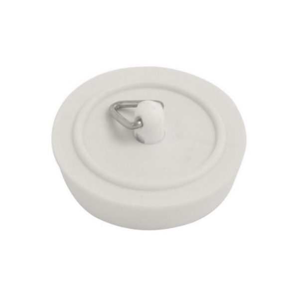 Basin Plug White (Jumbo Pack of 50)