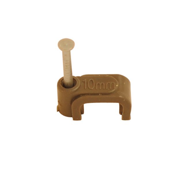 Cable Clip Twin & Earth Grey