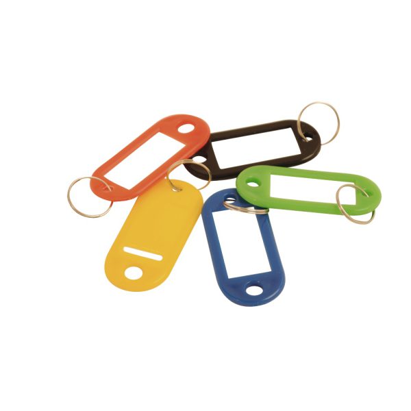 Key Tag Small - Assorted Colours (Retail Pack of 4)