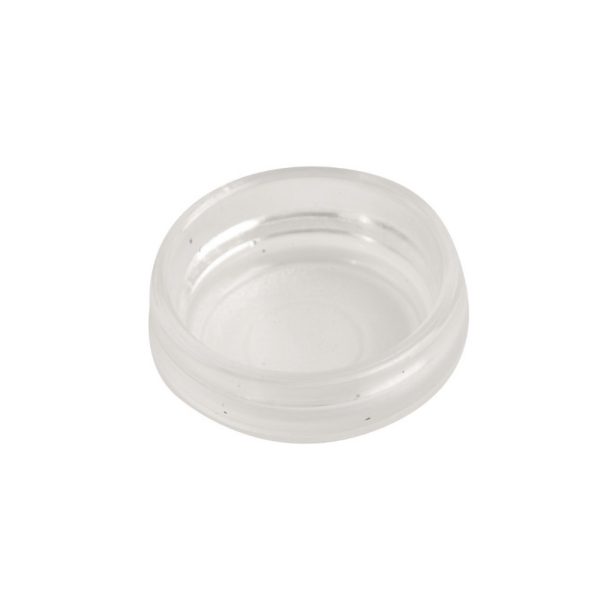 Caster Cup Small Clear  (Retail Pack of 4)
