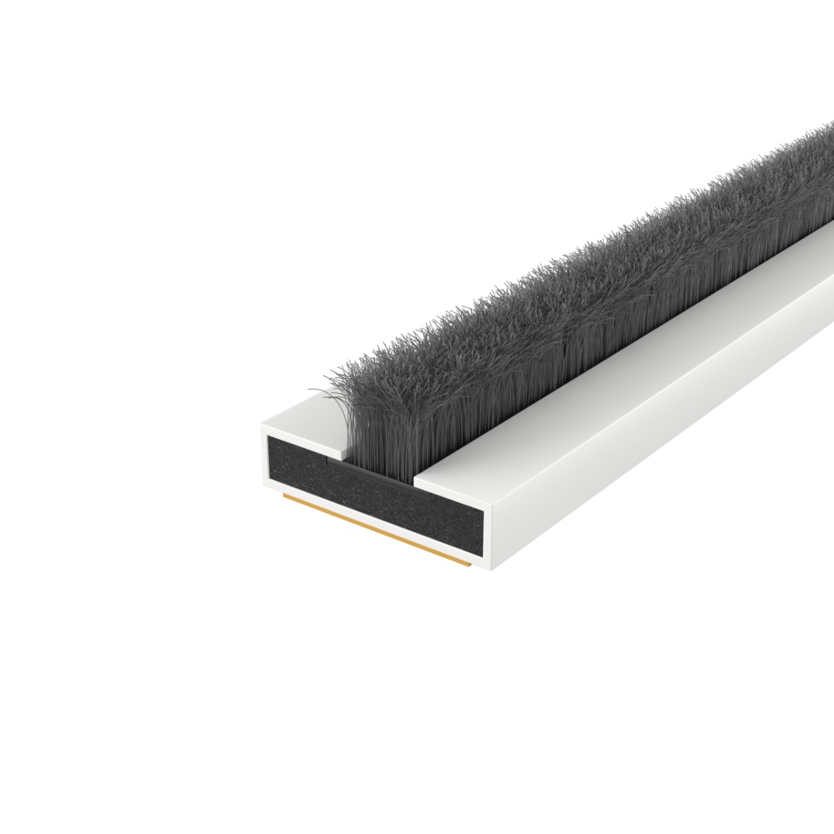 Intumescent Fire & Smoke Seal White 15mm x 4mm x 1.05m