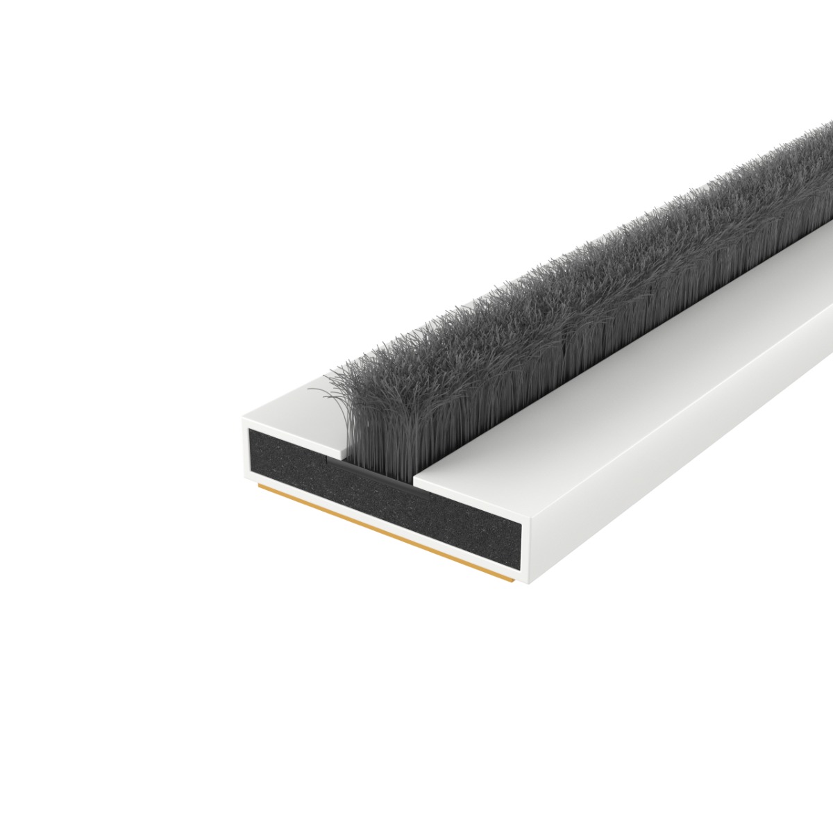 Intumescent Fire & Smoke Seals White 2.1M